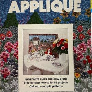 Vintage book - Better Homes and Gardens Applique - quilt patterns